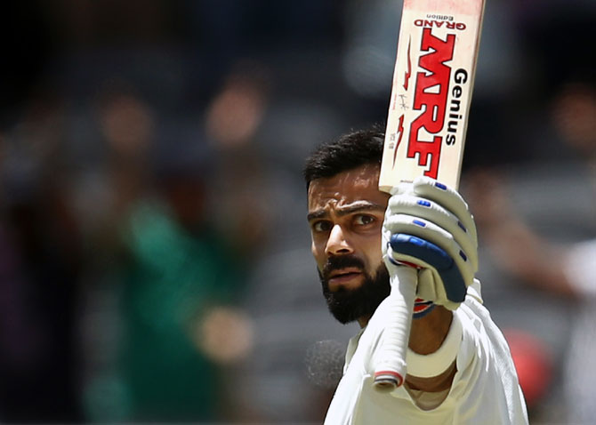 Kohli strengthens place atop rankings after fighting ton in Perth