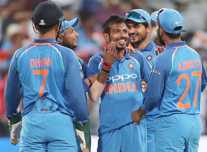 Yuzvendra Chahal has taken 91 wickets in 52 ODIs at 25.83 and 55 wickets in 42 T20s at 24.34