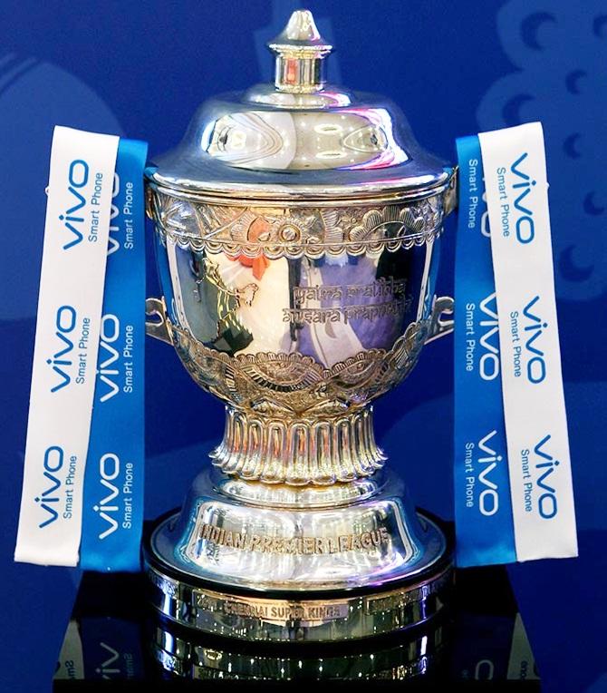 The IPL trophy