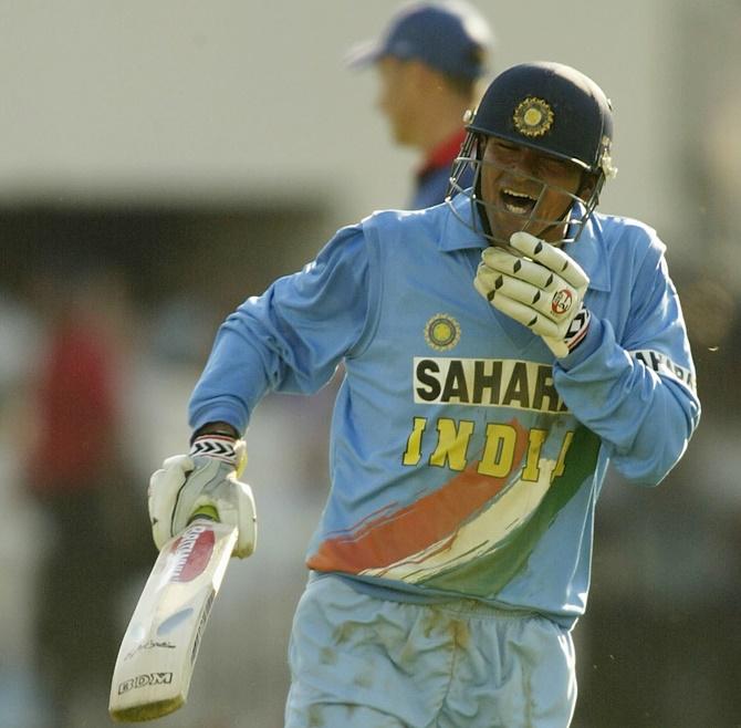 Mohammad Kaif played a match-winning knock in the NatWest Trophy final in 2002