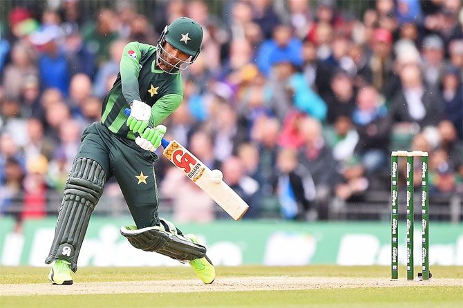 Pakistan opener Fakhar Zaman scored a 46-ball 91 against Zimbabwe on Sunday