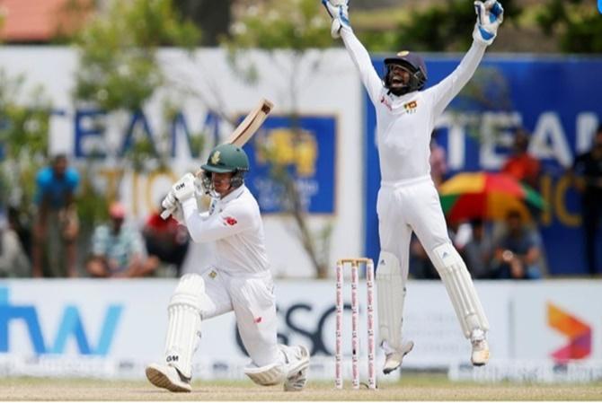  Sri Lanka's wicketkeeper Niroshan Dickwella