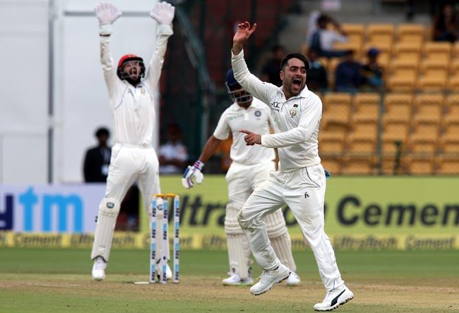 Rashid Khan last played a Test against Zimbabwe in 2021