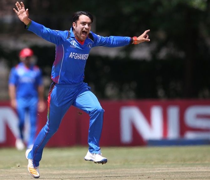 Afghanistan spinner Rashid Khan