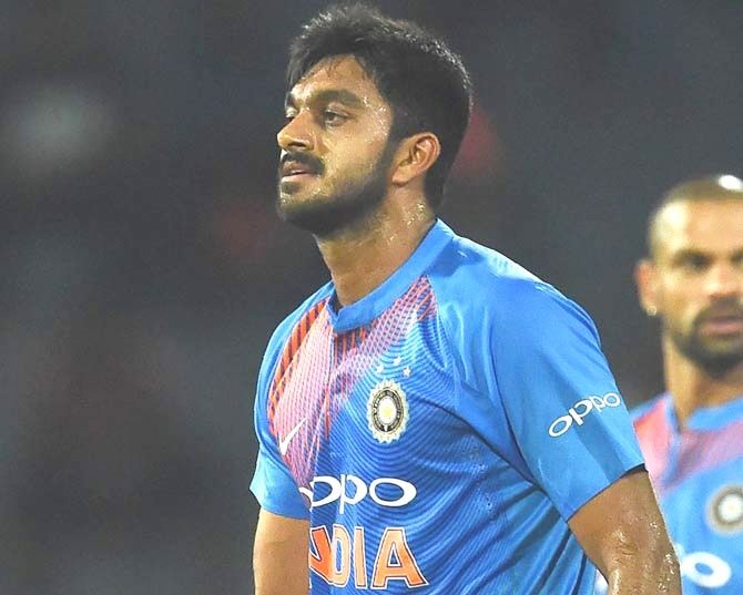 Vijay Shankar had his moments but was inconsistent in the ODI series against Australai