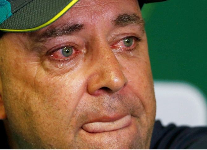 I saw people, and am still seeing people about it. That's a work in progress, says Darren Lehmann
