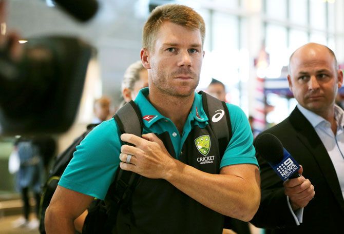 David Warner has been handed a 12-month ban for his role in the ball-tampering scandal that broke out last week