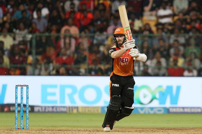 SRH captain Kane Williamson struck another 50, his 11th IPL half-century