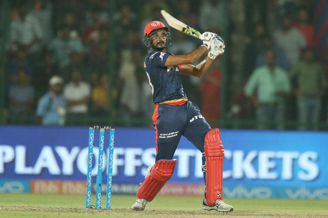 Harshal Patel clobbers the bowling