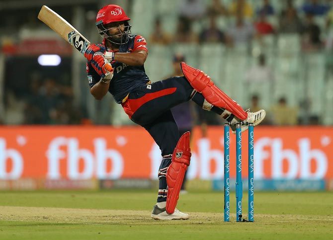 Rishabh Pant's IPL reputation booked him a place in the Indian team. Photograph: BCCI