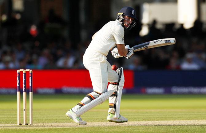 England's Jos Buttler in action