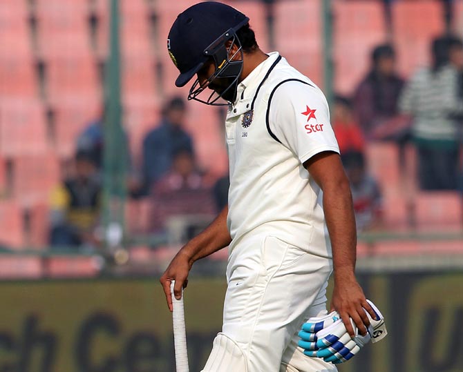 'Rohit has to wait his chance for a spot in Test XI'