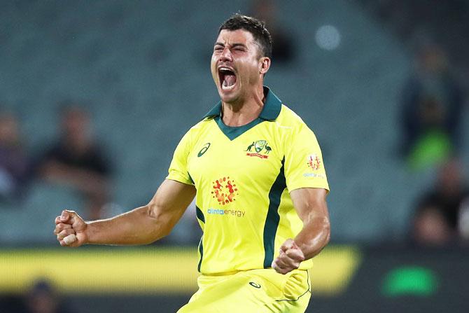 Stoinis was back in the nets bowling as he presses for selection against Bangladesh at Trent Bridge