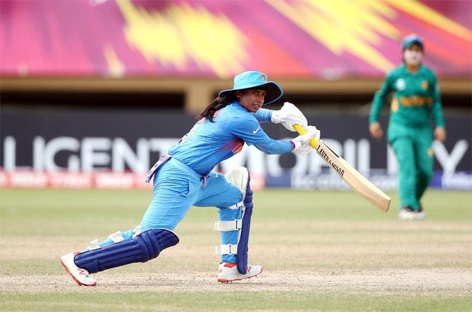 Opener Mithali Raj scored a effortless half-century to help India coast to victory against Pakistan