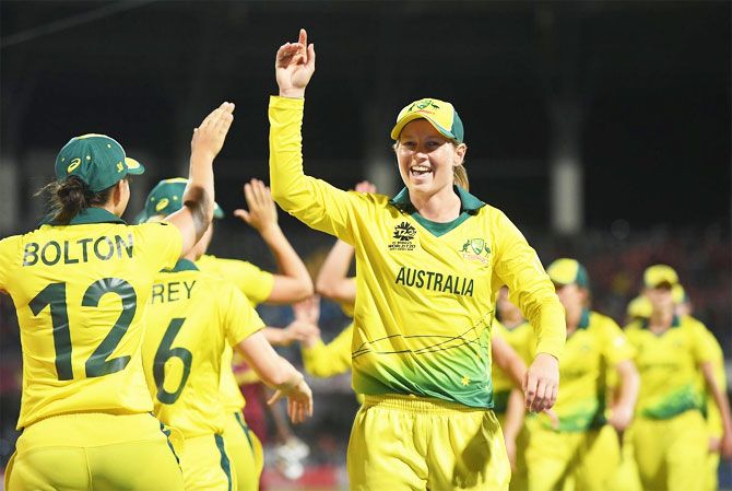 Meg Lanning's team secured their fourth World Twenty20 trophy in Antigua on Saturday. Though being paid a fraction of their male counterparts, the team's achievements stand at odds with the men, who have lurched to four series losses across Test and one-day formats since 'sandpaper-gate' broke in Cape Town in March