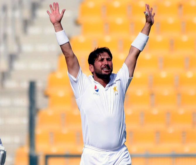 Pakistan spinner Yasir Shah has been accused of aiding his friend, who molested a girl