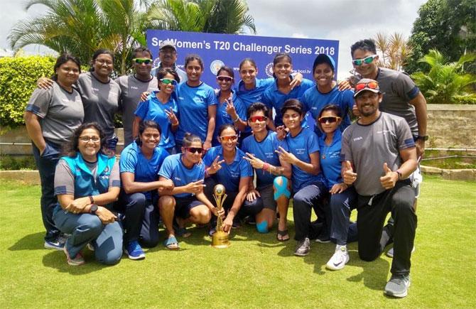 Ramesh Powar's (standing, 3rd from left) three-month interim tenure ends on Friday, November 30