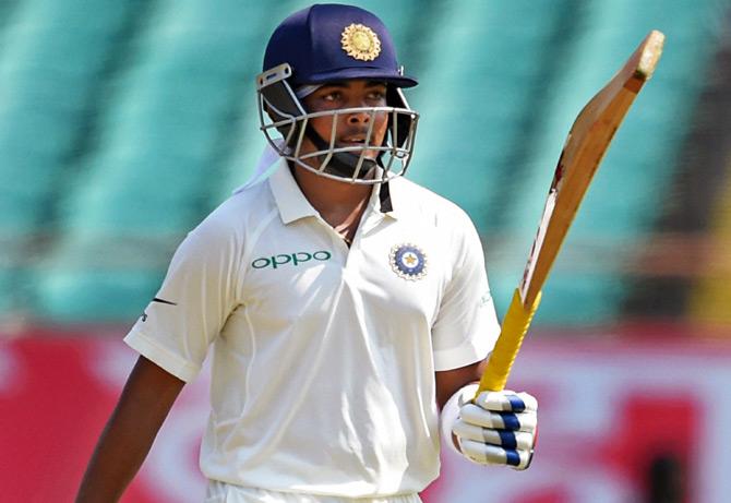 Brand Prithvi Shaw - Rediff.com