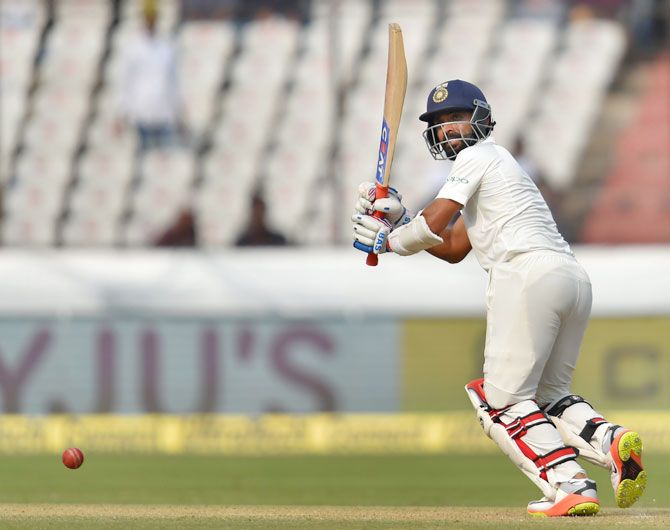 Ajinkya Rahane scored a composed 75 and stitched up a 146-run partnership with Rishabh Pant