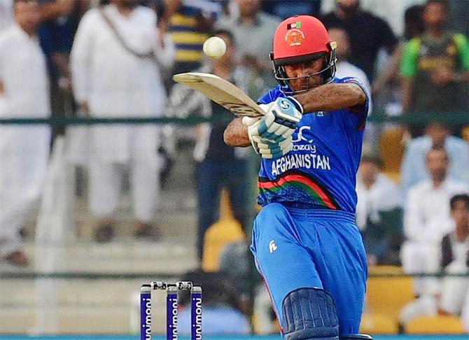 Hashmatullah Shahidi top-scored for Afghanistan with 97 against Pakistan