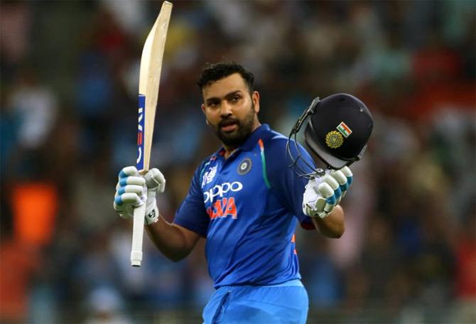 PHOTOS: Rohit, Dhawan Hit Tons As India Crush Pakistan - Rediff Cricket