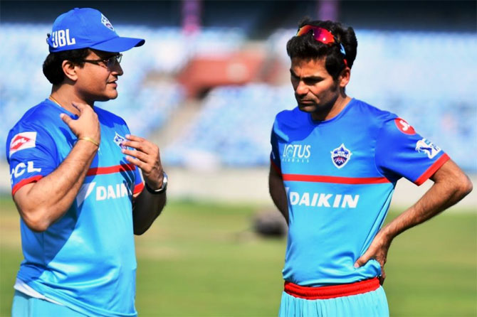 Sourav Ganguly and Mohammad Kaif