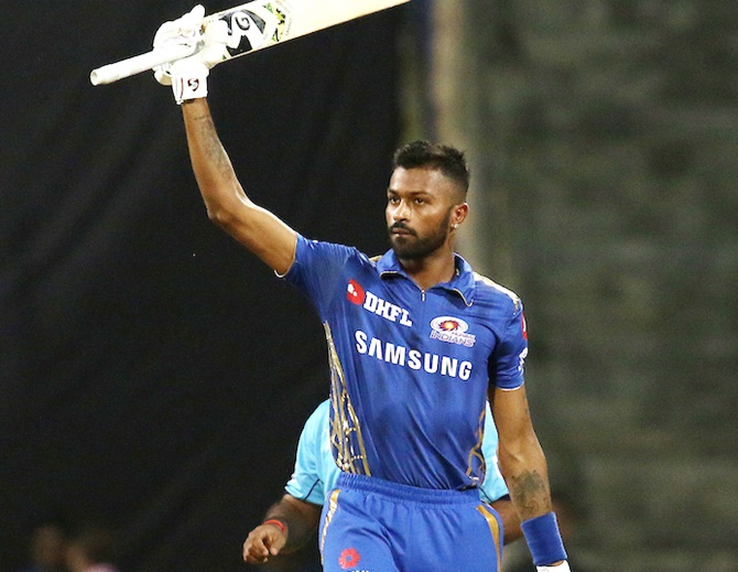 hardik pandya jersey no