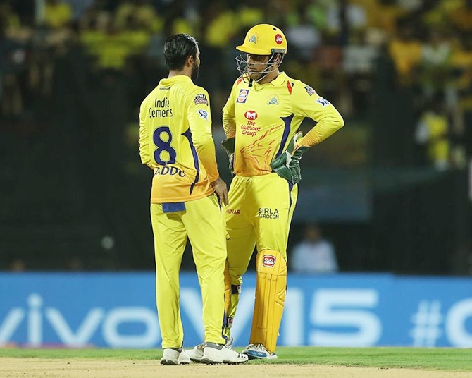 Dhoni and Jadeja