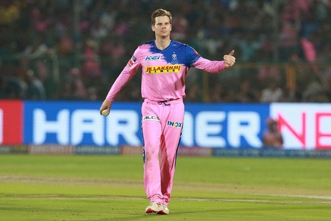 Steve Smith plays for Rajasthan Royals in the IPL