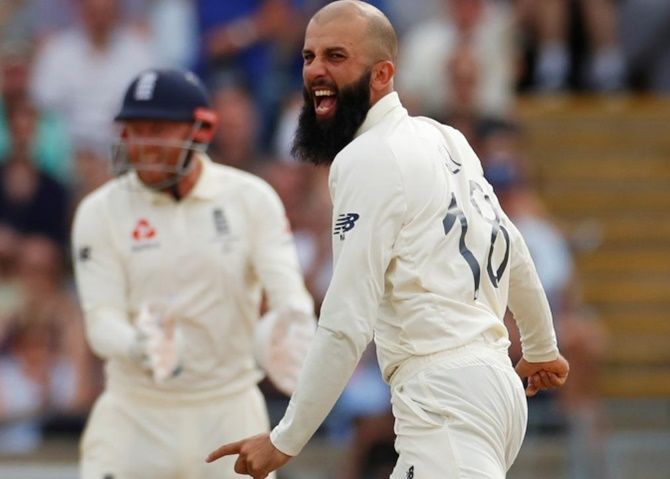 Moeen Ali made his Test debut in 2014 and scored 2,914 runs in 64 Tests at an average of 28.29, picking up 195 wickets with his off-spin.