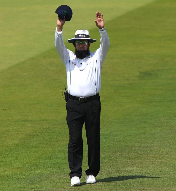 Buzz: Umpire Dar set to break record