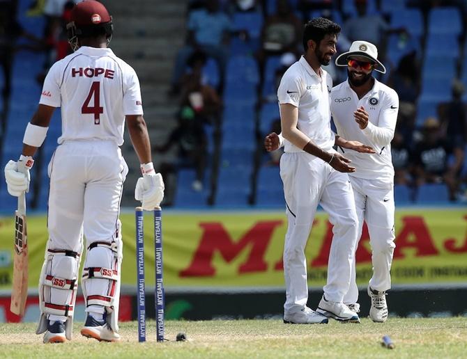 Bumrah became the fastest bowler to take 50 Test wickets