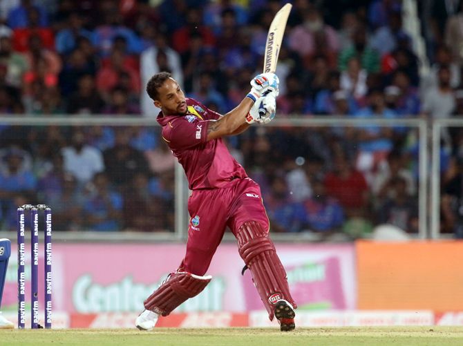 A fit-again Lendl Simmons did his job just like he had done in that World T20 semi-final in 2016 scoring a quick-fire half-ton