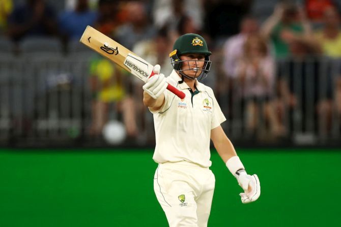 Australia's Marnus Labuschange finished with 549 runs in the just-concluded series against New Zealand, propping him up to 3rd in the ICC rankings