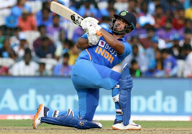 Pat Cummins was struck on the helmet by a Pat Cummins bouncer in the 44th over of India's innings, which also resulted in his wicket