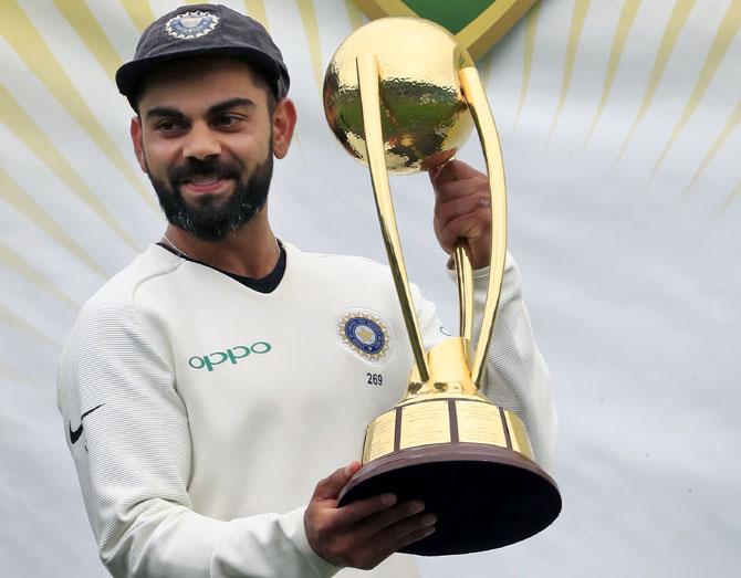 Kohli Named Captain Of ICC's Test, ODI Teams Of The Year - Rediff Cricket