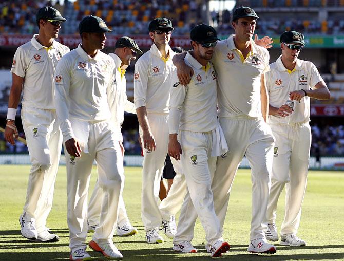 Australia paceman Pat Cummins said the direction that Australia wanted to take following the ball tampering scandal was a 'bigger factor' to their toned down approach against the Indian players.