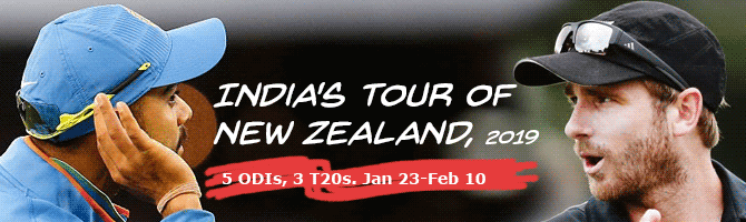 India tour of New Zealand 2019