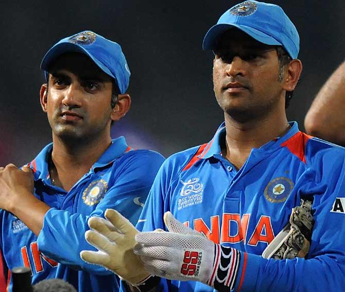 Is Gambhir Taking Another Shot At Dhoni?