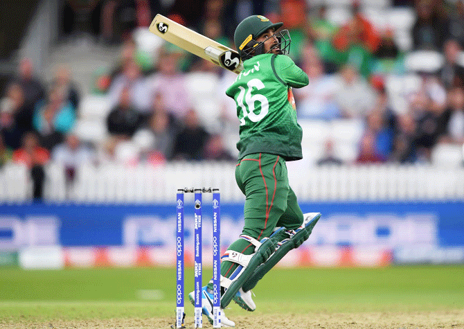 Liton Das scored 102 to help Bangladesh a big total