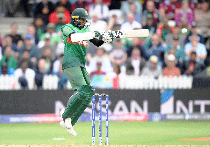 Shakib Al Hasan's 124 not out was decorated with 16 fours