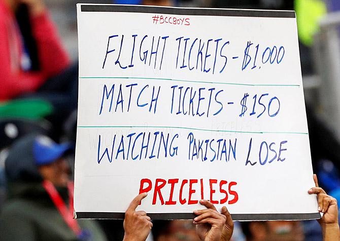 India-Pakistan Old Trafford, June 16, 2019