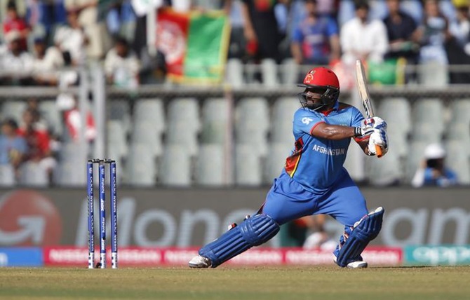 Afghanistan's Mohammad Shahzad