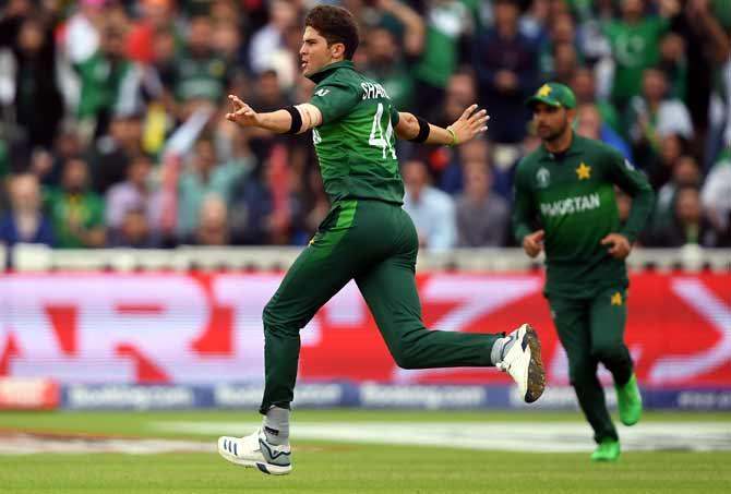 Pakistan pacer Shaheen Afridi took 3 wickets in the crucial match against New Zealand