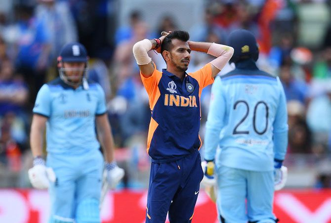 India's Yuzvendra Chahal was taken to the cleaners by the England opening duo