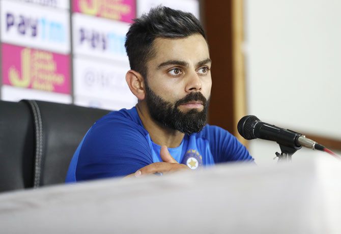 'We will have to work out the batting combination to try and give game-time to the guys we want to. But, I don't see the bowling combination changing, India captain Virat Kohli said during a press conference on Friday