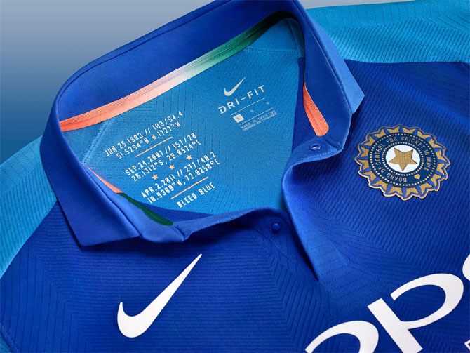 indian team new world cup jersey