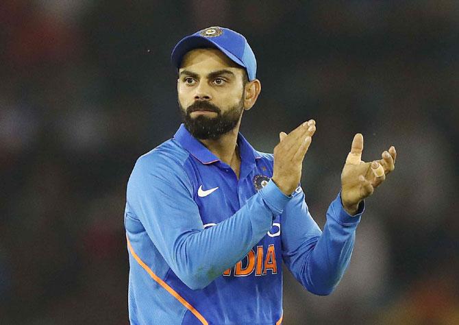 India's Virat Kohli won a double honour from the ICC