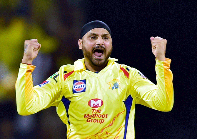 Harbhajan Singh was part of the CSK team that won the Indian Premier League title in 2018
