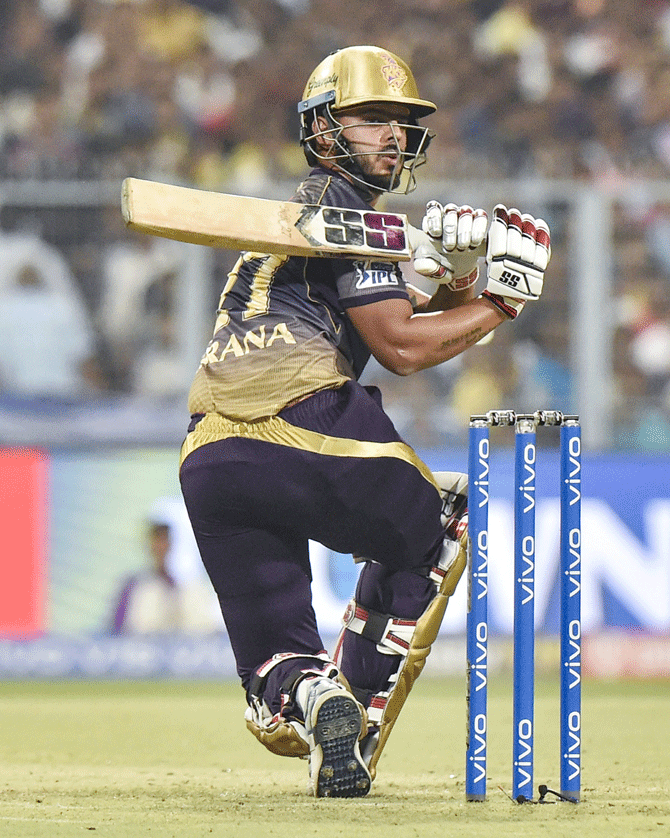 KKR's Nitish Rana scored a 34-ball 63 against Kings XI Punjab on Wednesday to overtake Delhi Capitals' Rishabh Pant (103 runs in two matches) in the early Orange Cap race.